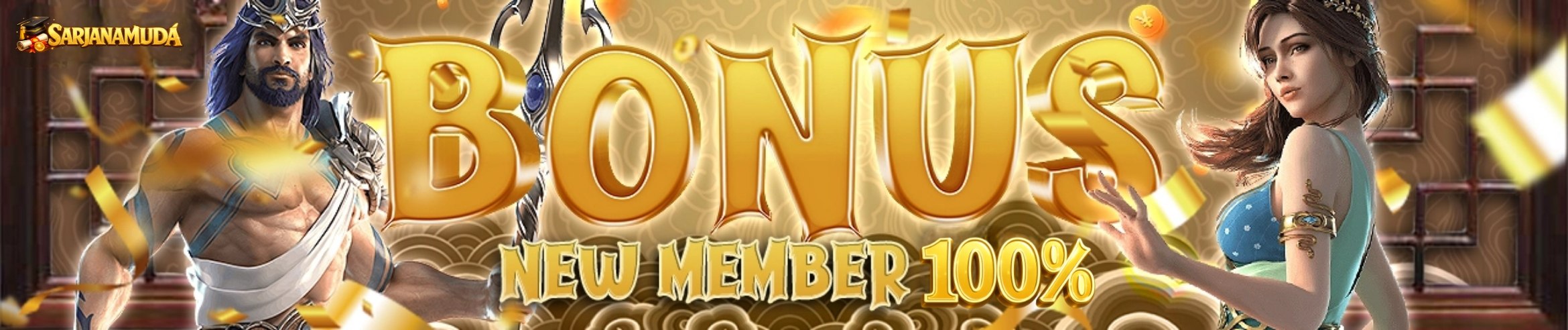 BONUS NEW MEMBER 100%